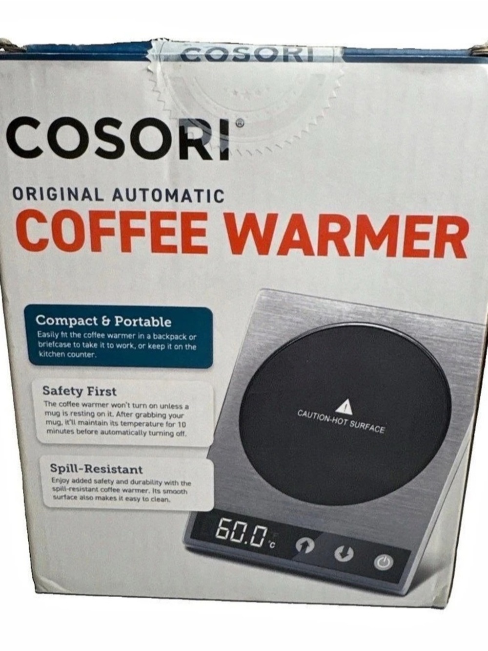 COSORI Original Automatic Coffee Warmer C0294-CW NIB